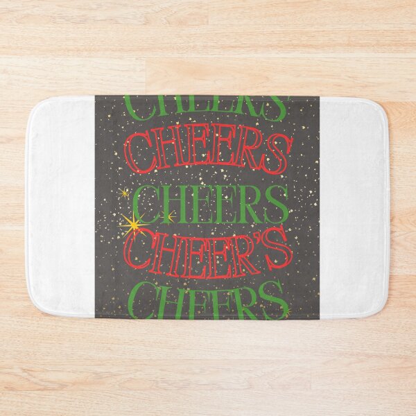 Item preview, Cheers Cheers Cheer’s Cheers Cheers - Holiday Typography designed and sold by Extremeallie.