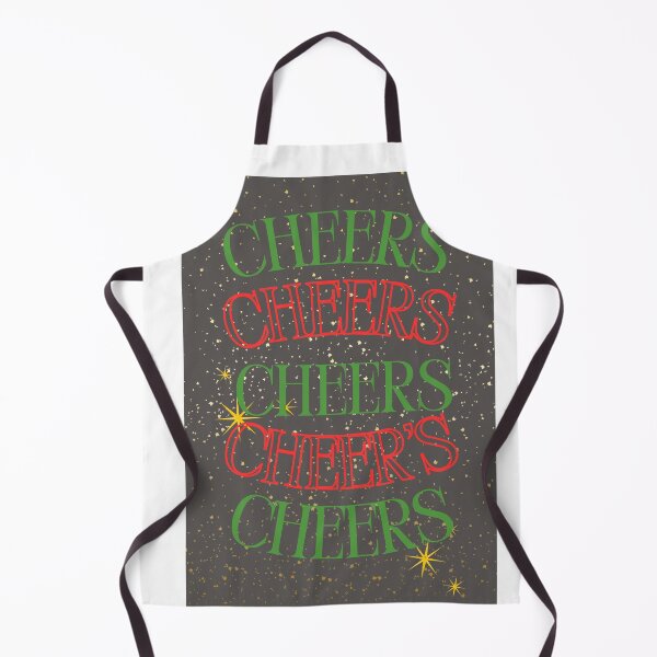 Item preview, Cheers Cheers Cheer’s Cheers Cheers - Holiday Typography designed and sold by Extremeallie.