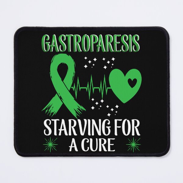 Item preview, Gastroparesis Awareness Green Ribbon Heart EKG Design designed and sold by Nocturnal-Vines.