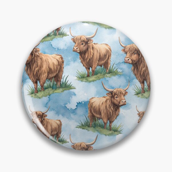 Item preview, Highland Cows  designed and sold by justrachna.