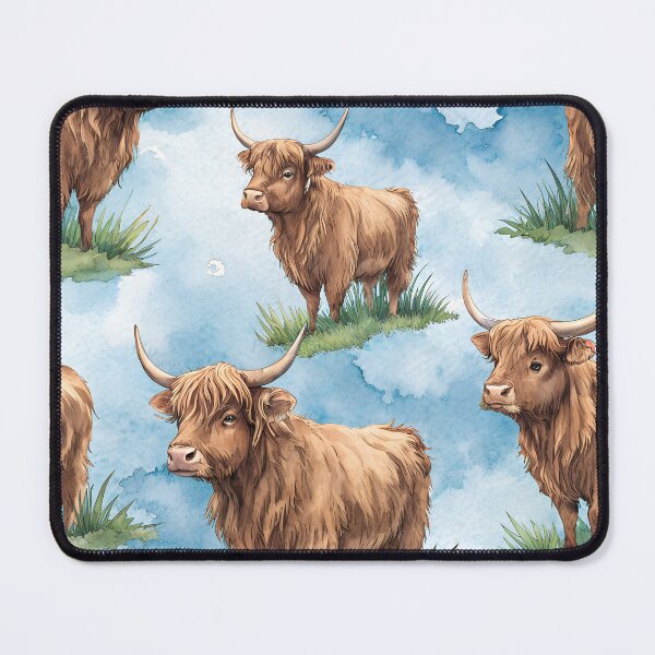 Item preview, Highland Cows  designed and sold by justrachna.