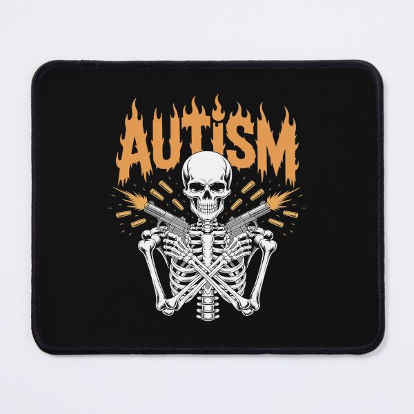 Item preview, Autism Skeleton Meme for Men Women Kids1  designed and sold by MythWoot.