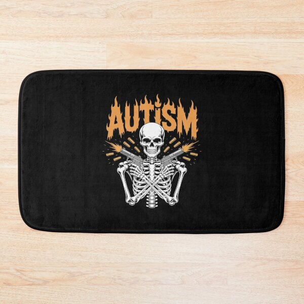 Item preview, Autism Skeleton Meme for Men Women Kids1  designed and sold by MythWoot.