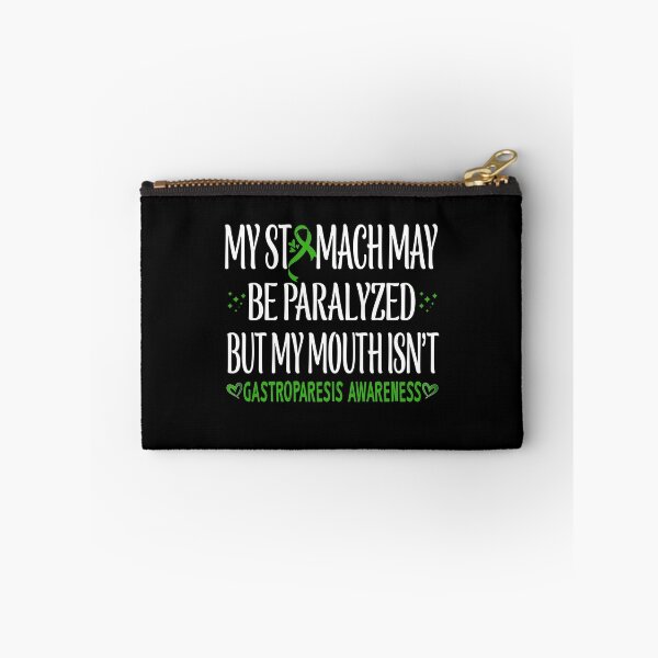 Item preview, Funny Sarcastic Gastroparesis Mouth Awareness Quote designed and sold by Nocturnal-Vines.