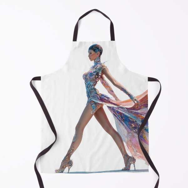 Item preview, Model walks in colorful dress designed and sold by anytka.