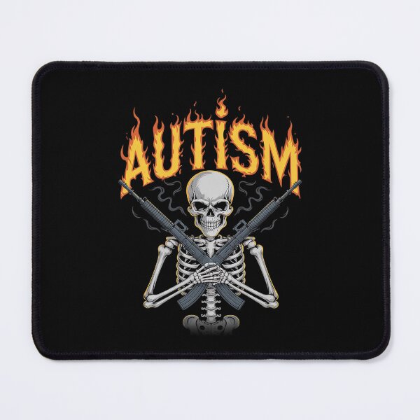 Item preview, Autism Skeleton Meme For Men Women  designed and sold by MythWoot.