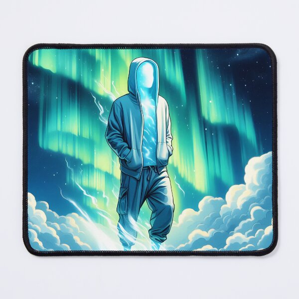 Item preview, Surfing the Northern Lights, Ai Generated Art  designed and sold by ACC .