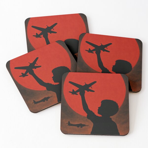 Item preview, Child Soldier Village Fire War Tragedy designed and sold by Cine8.