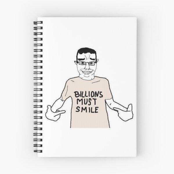 Item preview, billions must smile soyjak meme designed and sold by soanicyouth.