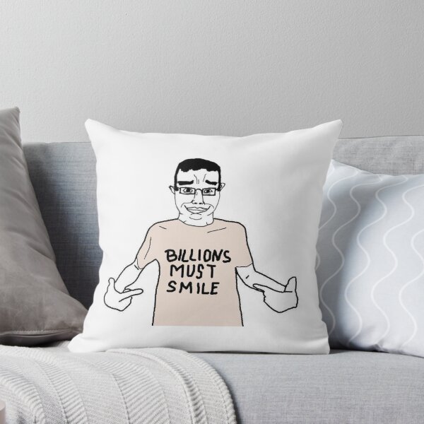 Item preview, billions must smile soyjak meme designed and sold by soanicyouth.