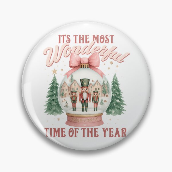 Item preview, Christmas, Nutcracker and Snow Globe, It's Most Wonderful Time of The Year Christmas designed and sold by toongstudio.