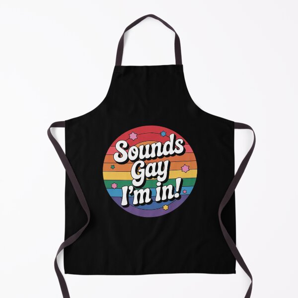 Item preview, Gay Pride Sounds Gay LGBTQ Rainbow designed and sold by MythWoot.