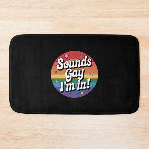 Item preview,  Gay Pride Sounds Gay LGBTQ Rainbow  designed and sold by MythWoot.