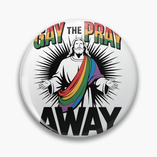 Item preview, Gay The Pray Away Pride Month  designed and sold by PowAcademy.