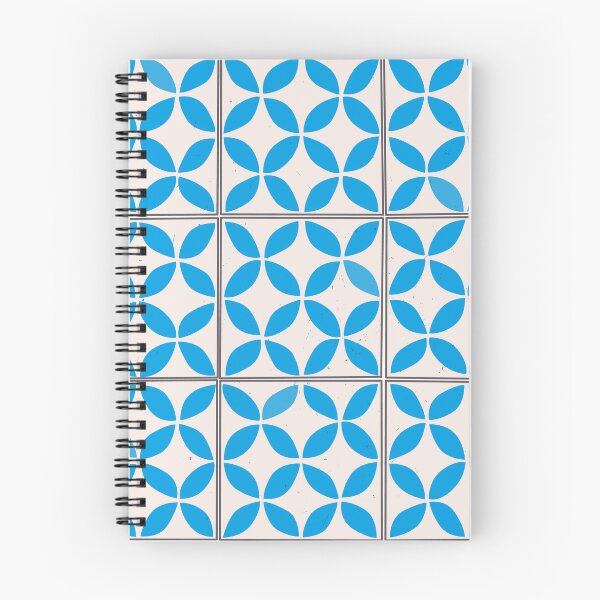 Item preview, Clear Blue Circles Tile Pattern - Seamless Mediterranean Ceramic Art - Vintage Portuguese Spanish Hydraulic Mosaic designed and sold by PauRicart.