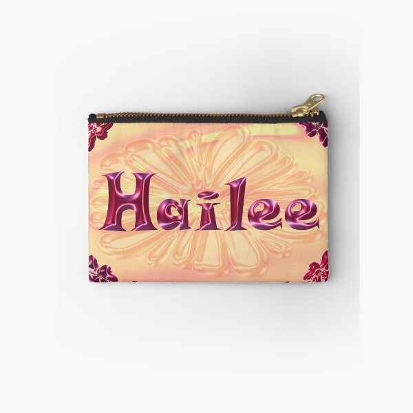 Item preview, Hailee Name Design – Satin Pink Glossy Font, Cute Shiny Lettering :) designed and sold by Myriel-Myriel.