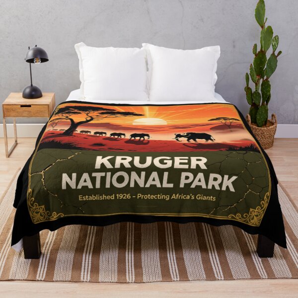 Item preview, Kruger National Park quiet breeze open veld designed and sold by Simsimah26Parks.