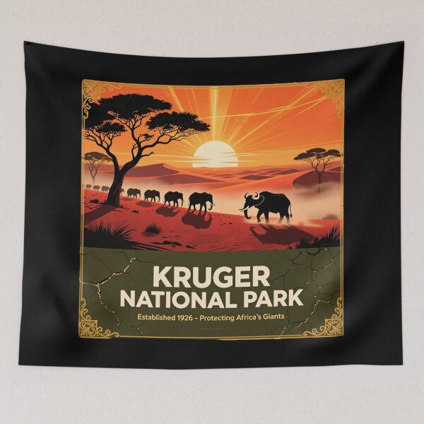 Item preview, Kruger National Park quiet breeze open veld designed and sold by Simsimah26Parks.