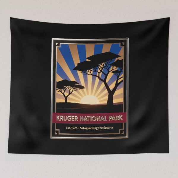 Item preview, Kruger National Park safari dawn gentle wind designed and sold by Simsimah26Parks.