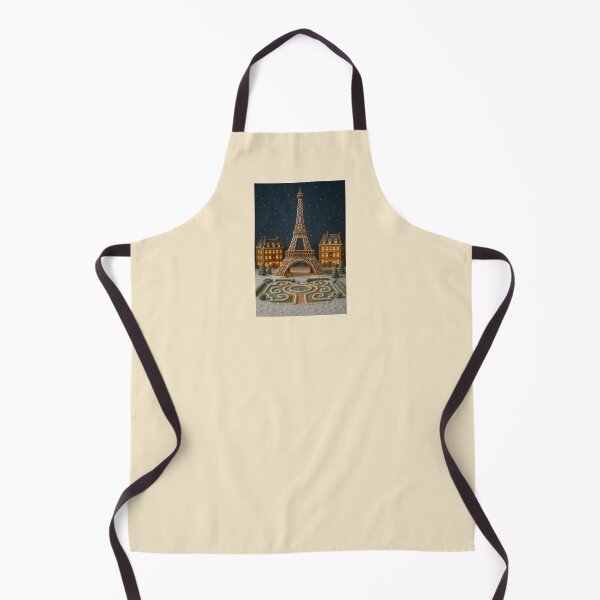 Item preview, Gingerbread Eiffel Tower – Enchanted Paris & Tuileries Christmas Scene designed and sold by Novel Works Studio.