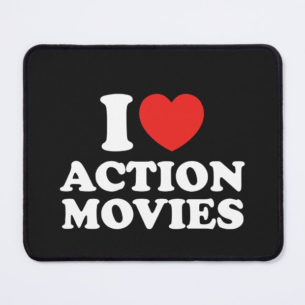 Item preview, I Love Action Movies designed and sold by shitpostee.