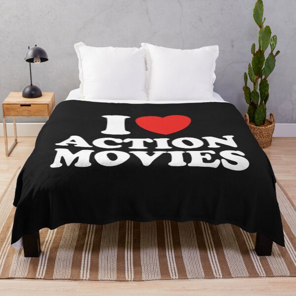 Item preview, I Love Action Movies designed and sold by shitpostee.