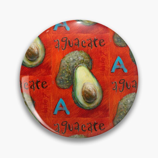 Item preview, AVACADO AGUACATE - Hand Painted Avocado Aguacate designed and sold by TRAVEL-ART-MOTO.
