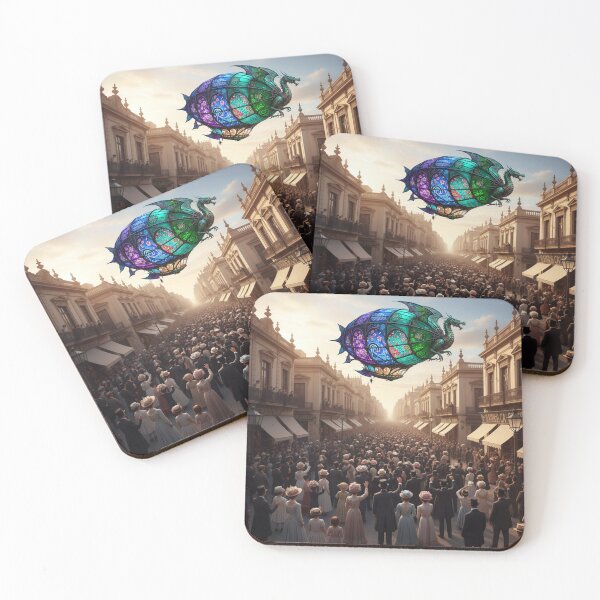Item preview, Historic Art Nouveau Spain Las Palmas de Gran Canaria 1900’s Airship designed and sold by AppliedAtelier.