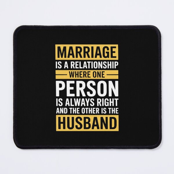 Item preview, Husband Wife Marriage is A Relationship for Men Women designed and sold by MythWoot.