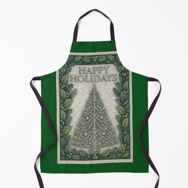 Item preview, Pearl Christmas Tree & Holly - Happy Holidays designed and sold by DesignsByPrnces.