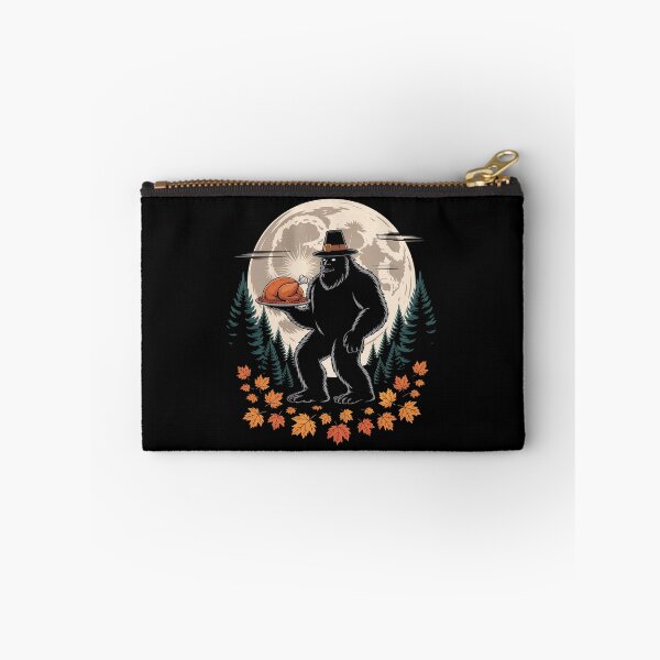 Item preview, Bigfoot Pilgrim Roasted Turkey Thanksgiving Day designed and sold by MeowtivationP.