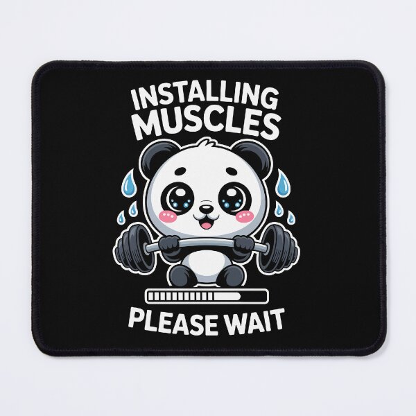 Item preview, Installing Muscles, Please Wait designed and sold by jkrphoto.