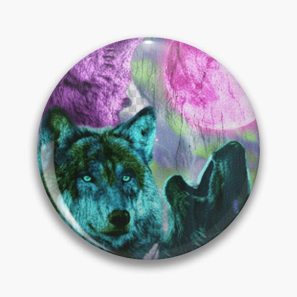 Item preview, Howling Wolves Vintage 90s Graphic, Retro Wolf Moon, Wild Free, Loyal Wolf Retro Top,  designed and sold by DesignDenDo ⭐⭐⭐⭐⭐.