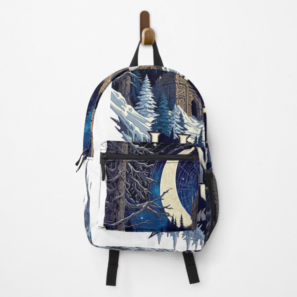 Item preview, Gothic Solstice T-Shirt, Premium Dark Academia Graphic, Icy Winter Mythology Art designed and sold by YMLux.