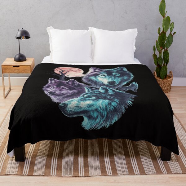 Item preview, Wolf Vintage 90s Graphic Style, Grunge Retro Wolf Faded, Wild Nature Wolf Howling Moon Y2k Gothic,2000s Wolf Gift designed and sold by DesignDenDo ⭐⭐⭐⭐⭐.