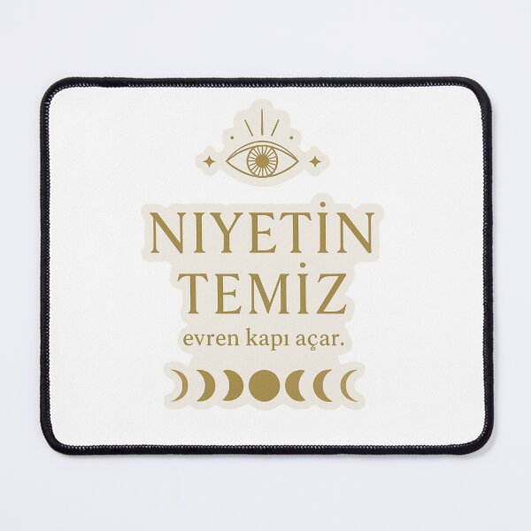 Item preview, Niyetin Temiz – Turkish Manifest Witchy Sticker designed and sold by mirozeliea.
