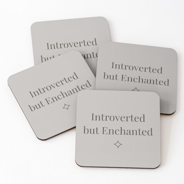 Item preview, Introverted but Enchanted designed and sold by Oddly Cozy Apparel.