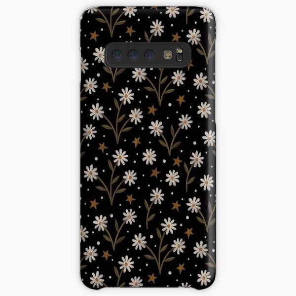 Tiny white flowers Samsung Galaxy Snap Case