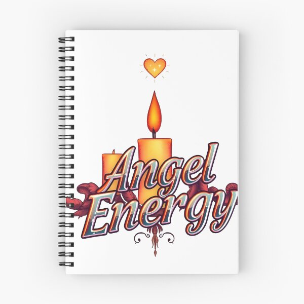 Item preview, Y2K Chrome “Angel Energy” Text – Shiny Aesthetic Sticker Design designed and sold by DreamyDesigns17.