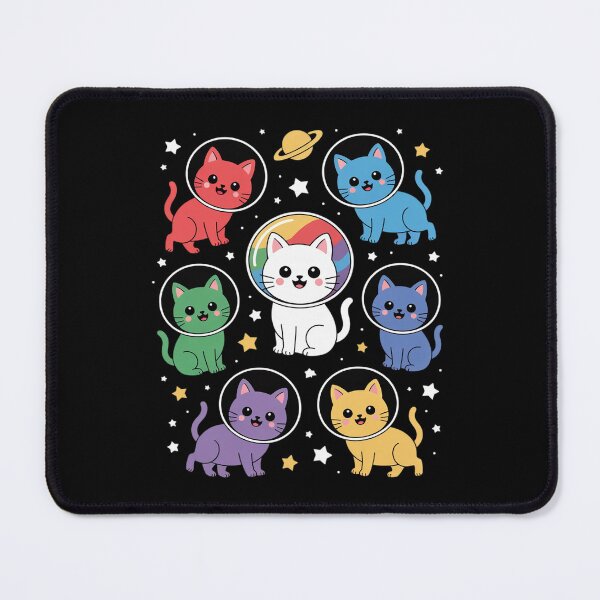 Item preview, Gay Cats In Space Rainbow Pride Month Lgbt Ally  designed and sold by MythWoot.