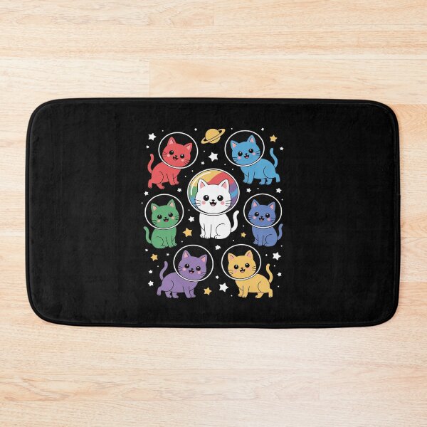 Item preview, Gay Cats In Space Rainbow Pride Month Lgbt Ally  designed and sold by MythWoot.