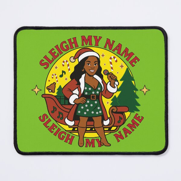 Item preview, Sleigh My Name, Sleigh My Name | R&B Christmas Diva Holiday Design designed and sold by XenoFinalDawn Shop.