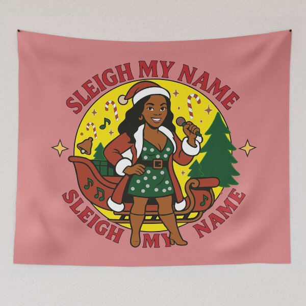 Item preview, Sleigh My Name, Sleigh My Name | R&B Christmas Diva Holiday Design designed and sold by XenoFinalDawn Shop.