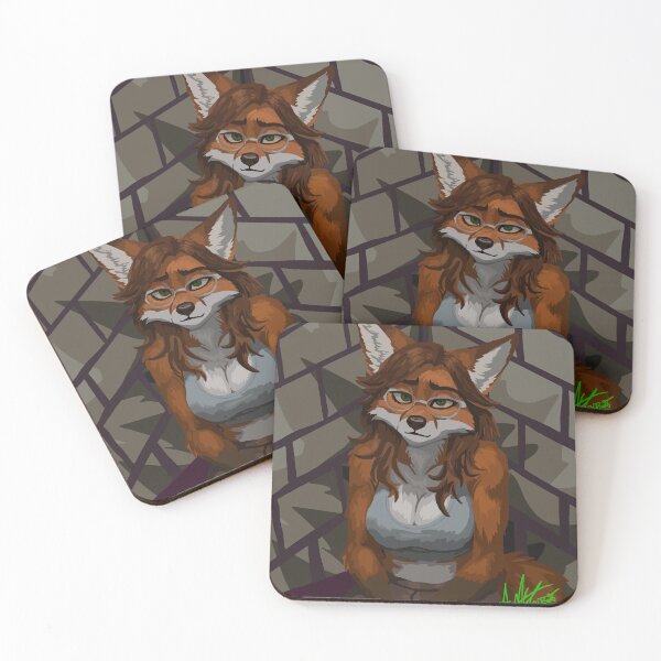 Item preview, Foxy in a Corner designed and sold by KlakkDrawsStuff.