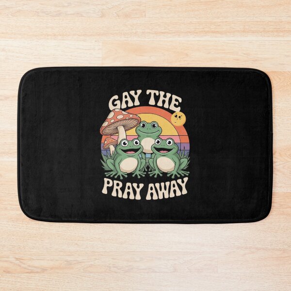 Item preview, Gay The Pray Away Gay Frog LGBTQ Pride  designed and sold by PowAcademy.