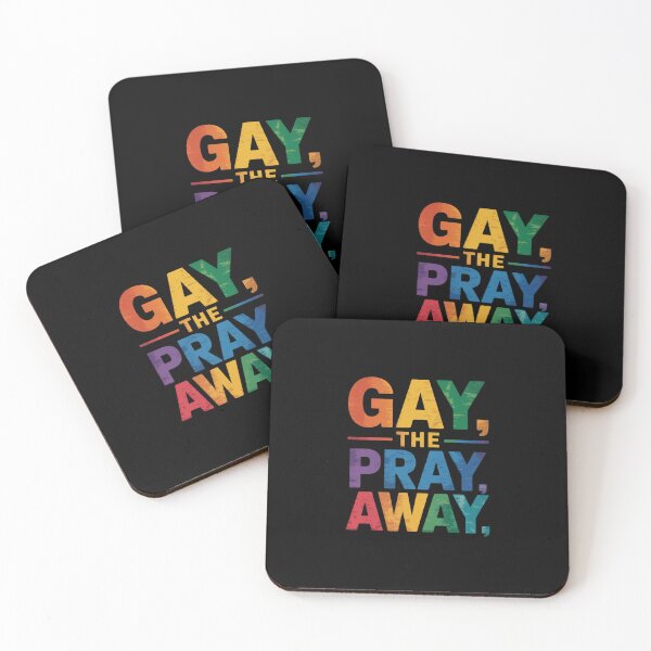 Item preview, Gay the Pray Away LGBTQ Pride Month Quote Saying  designed and sold by MythWoot.