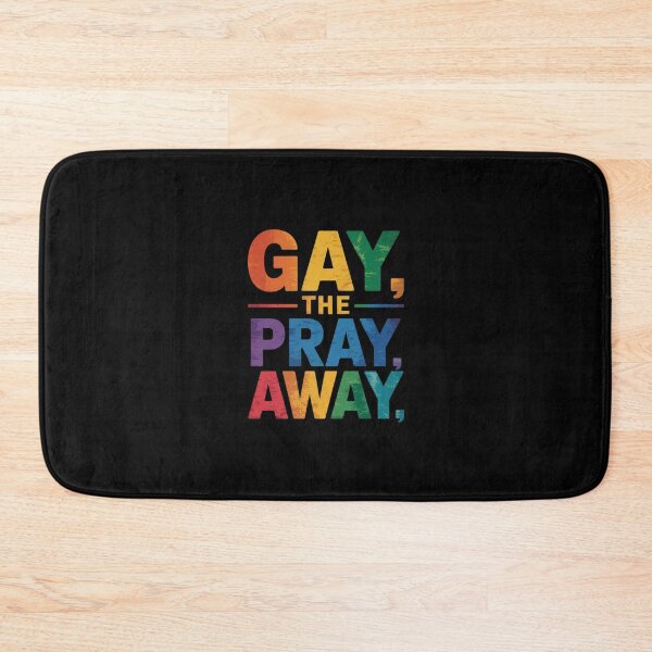 Item preview, Gay the Pray Away LGBTQ Pride Month Quote Saying  designed and sold by MythWoot.