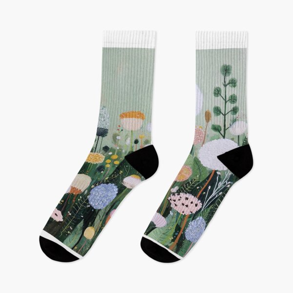 Item preview, Colorful Abstract Garden with Flowers designed and sold by lautir.