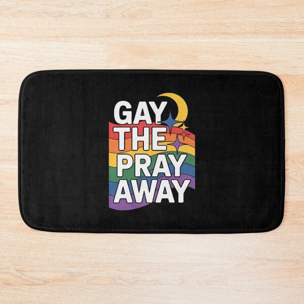 Item preview, Gay the Pray Away LGBTQ Pride Quote Saying Meme  designed and sold by MythWoot.