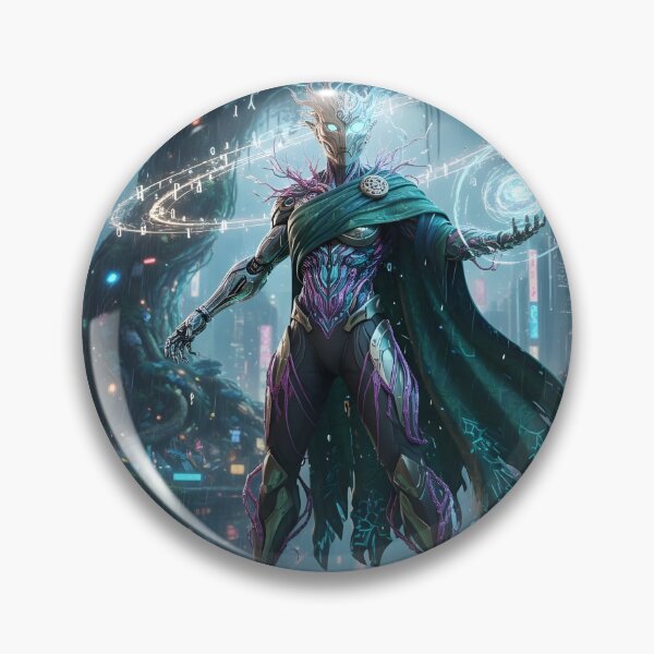 Item preview, Elemental Guardian of Neon Circuits designed and sold by NeoRenderAssets.
